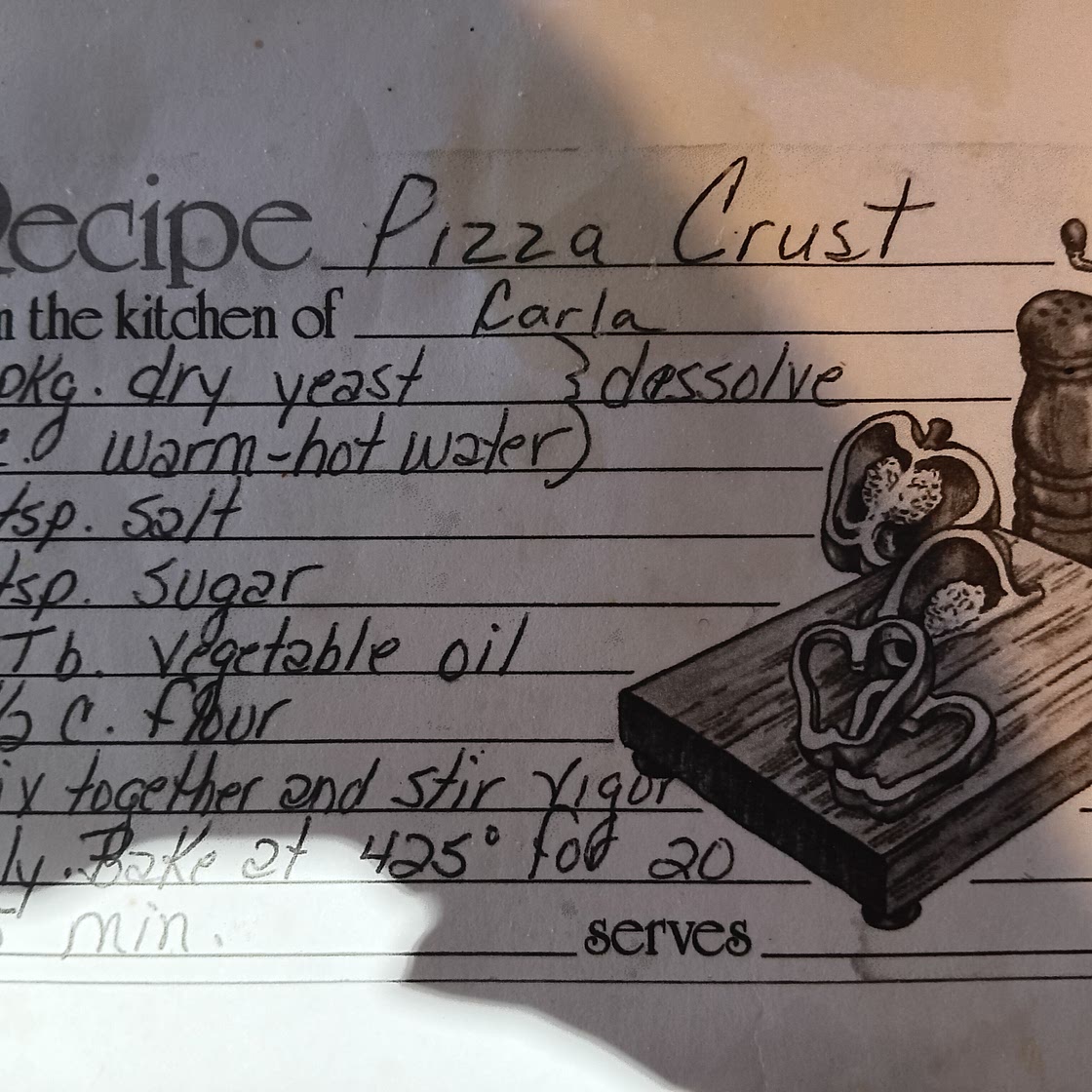 Pizza crust