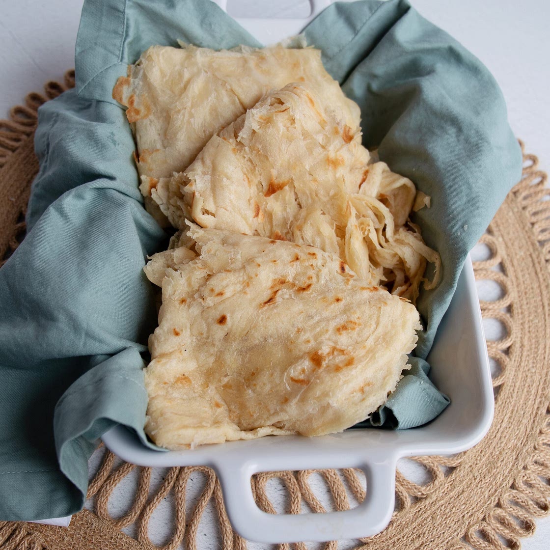 Easy Guyanese Oil Roti (Paratha)