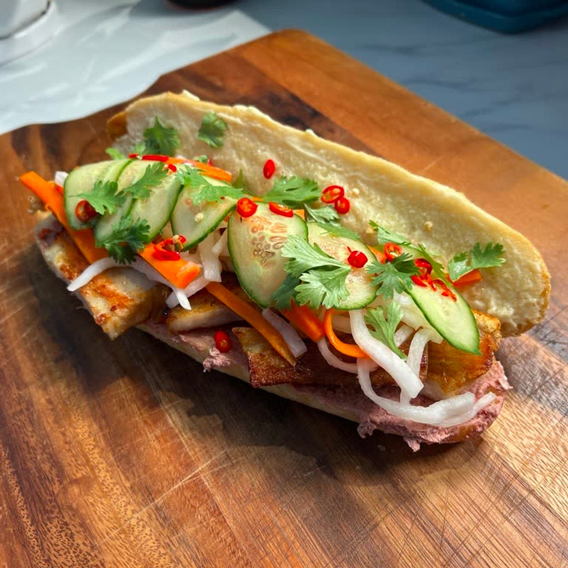 Crispy Pork Banh Mi