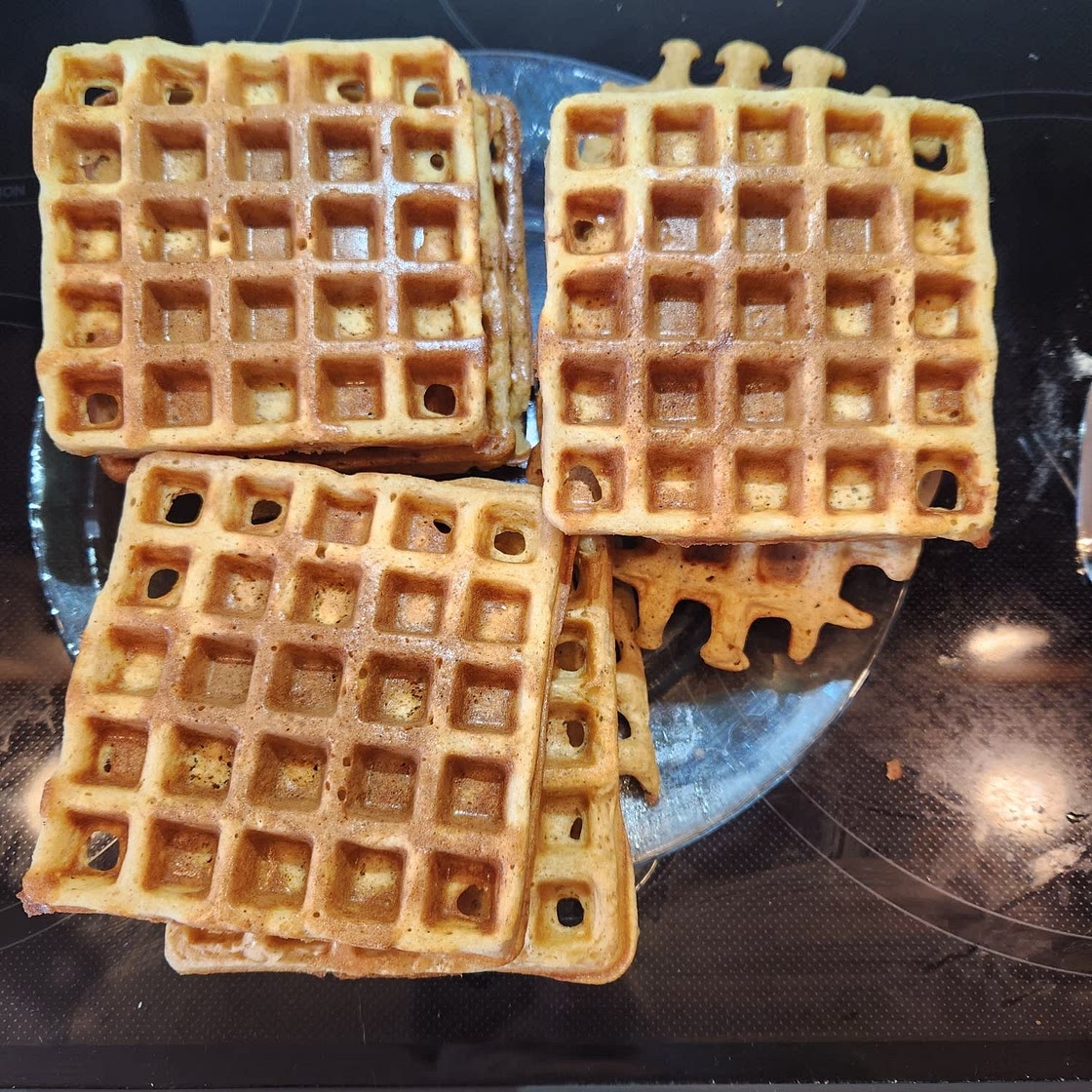 Fluffy Whole Wheat Waffles