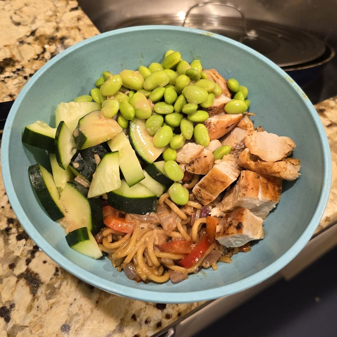 15 Minute Meal Prep: Sesame Noodle Bowls