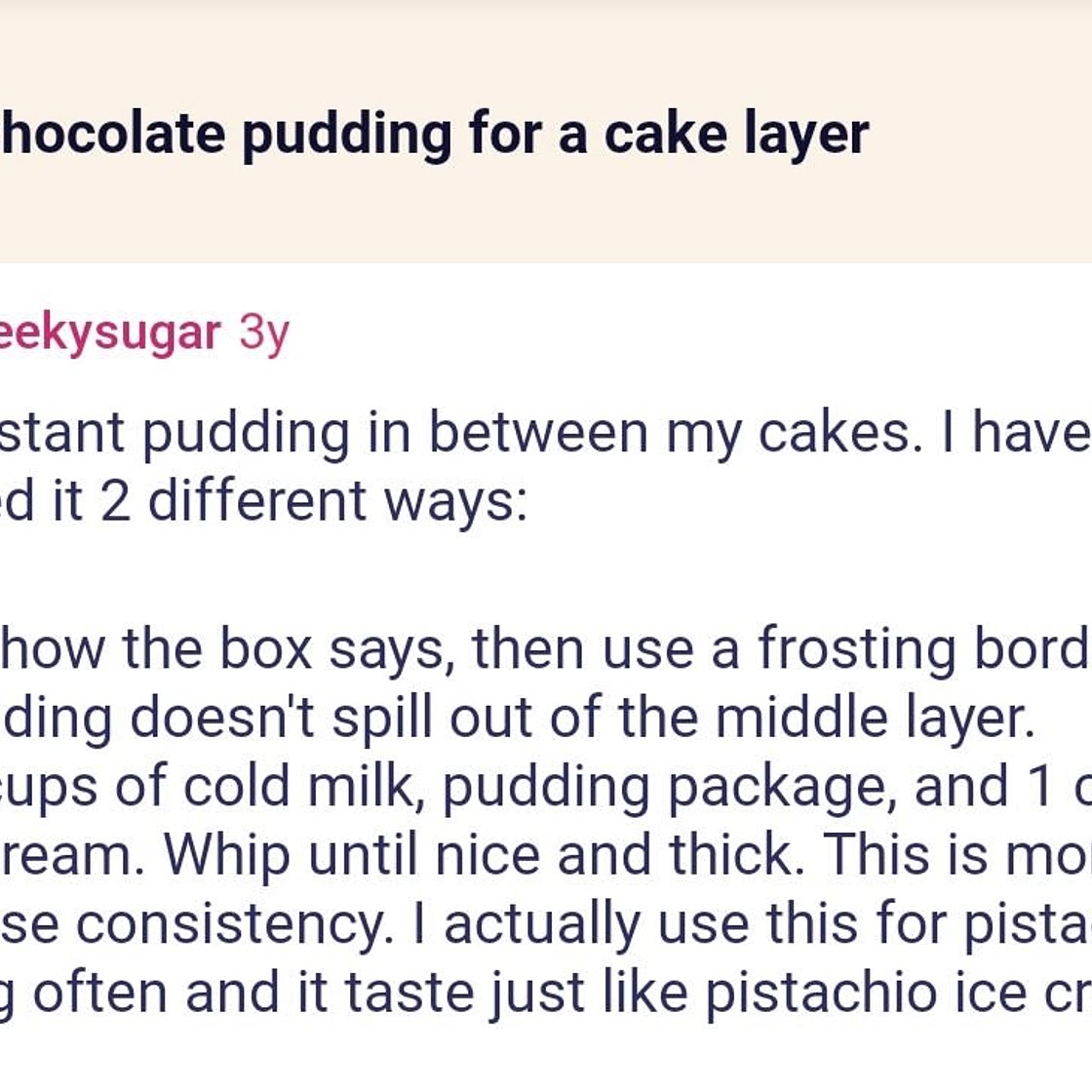 Carmon's Cupcake Filling