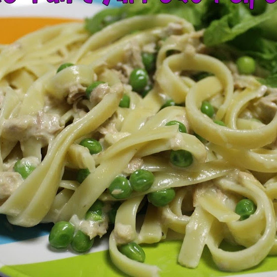 Homemade Tuna Fettucini Alfredo Helper