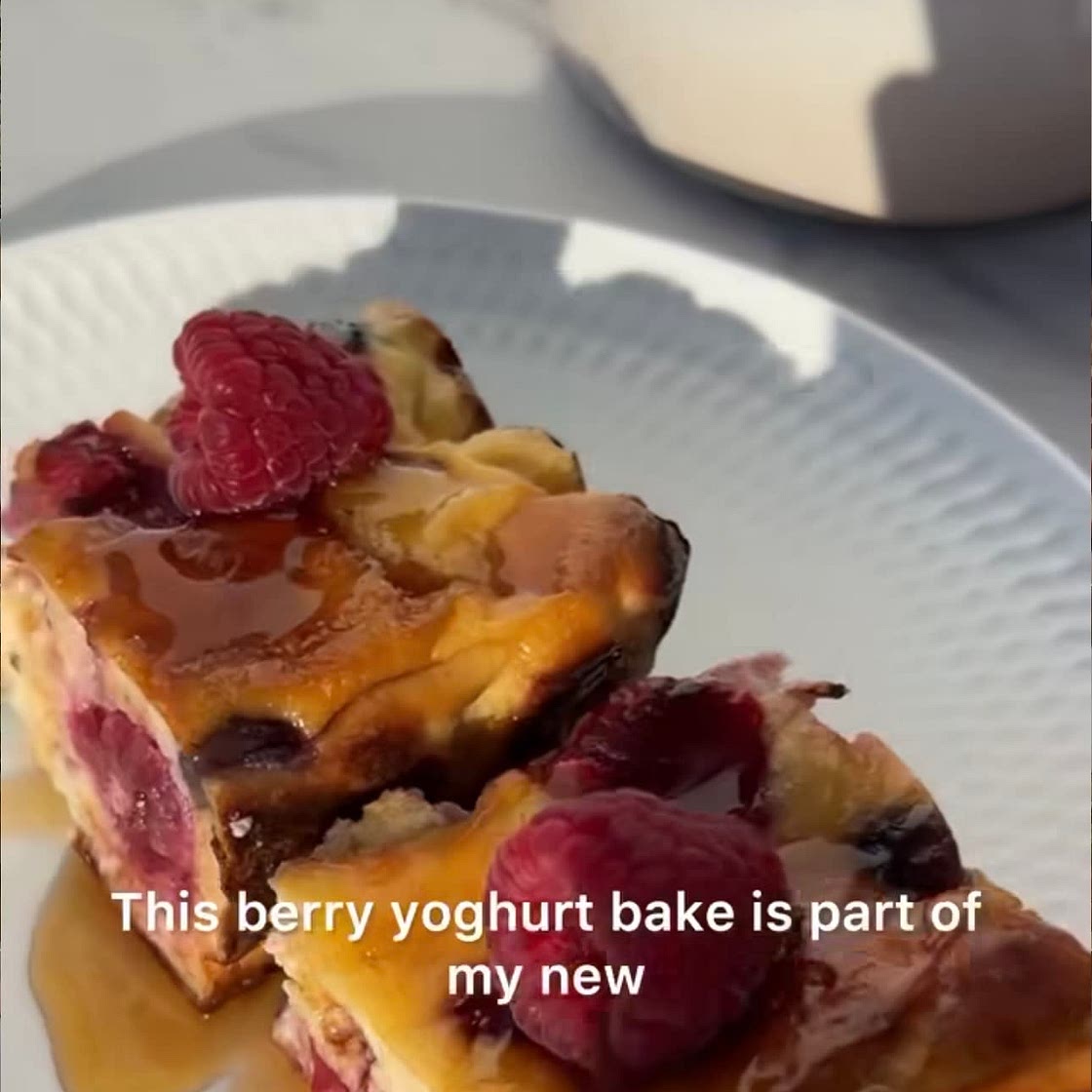 Berry Yogurt Cake