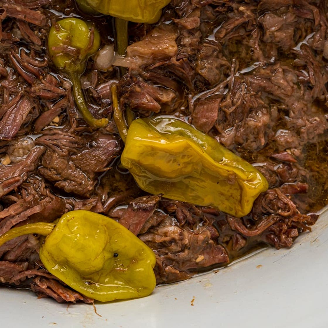 Slow Cooker Mississippi Pot Roast