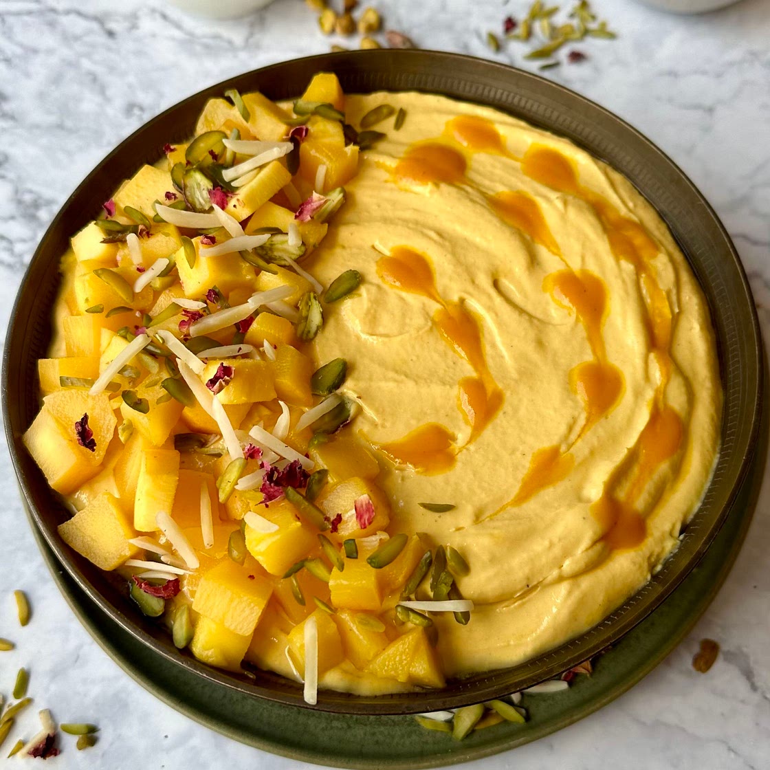 Mango Mousse (Amarkhand, Mango Shirkhand) 
