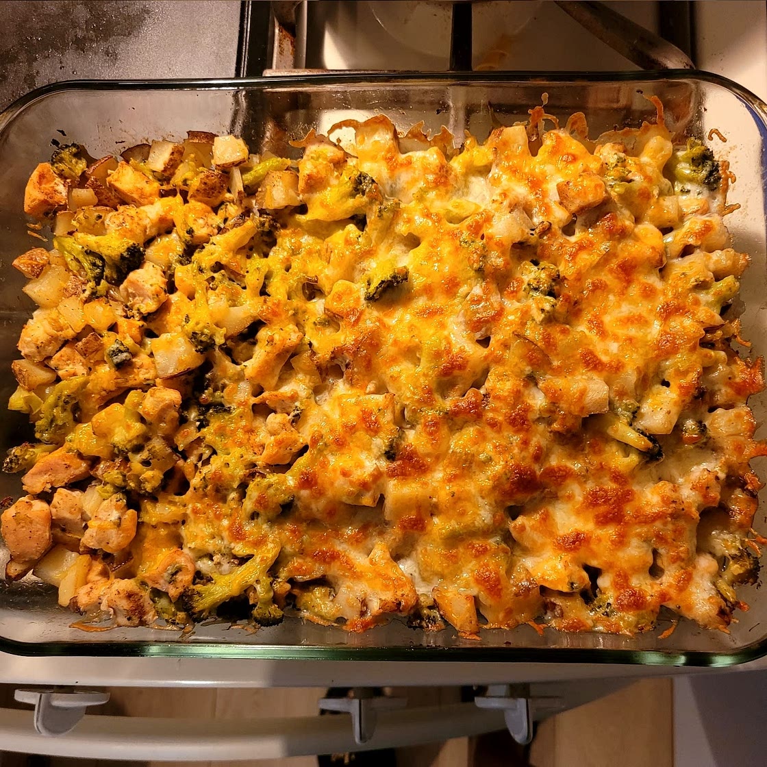 Loaded Chicken and Potatoes Casserole
