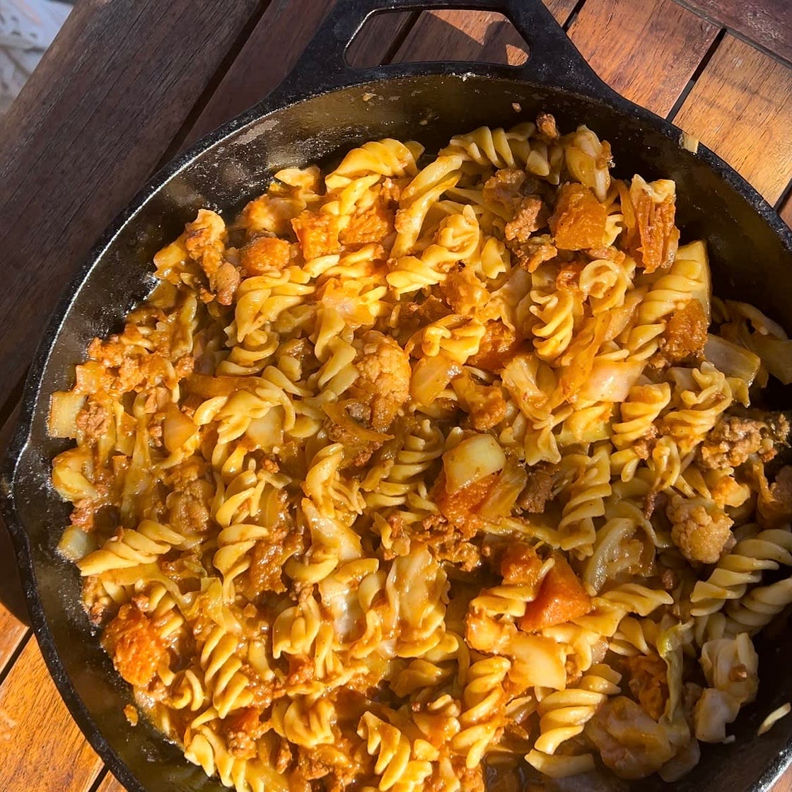 High Protein Thai Pasta