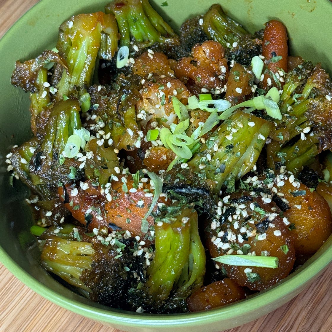 Sweet and Spicy Gochujang Veggies