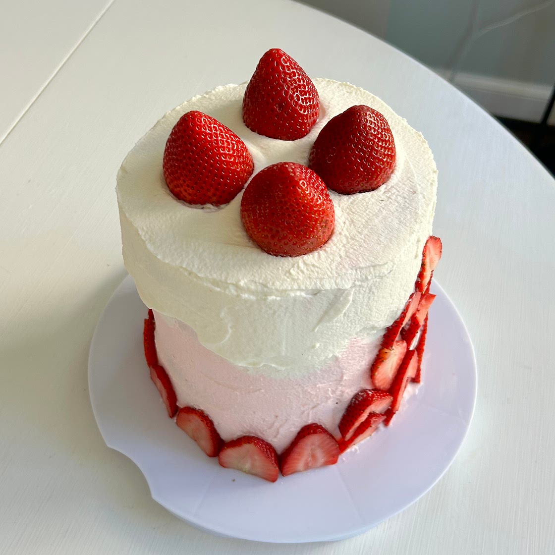 Strawberry Shortcake Cake