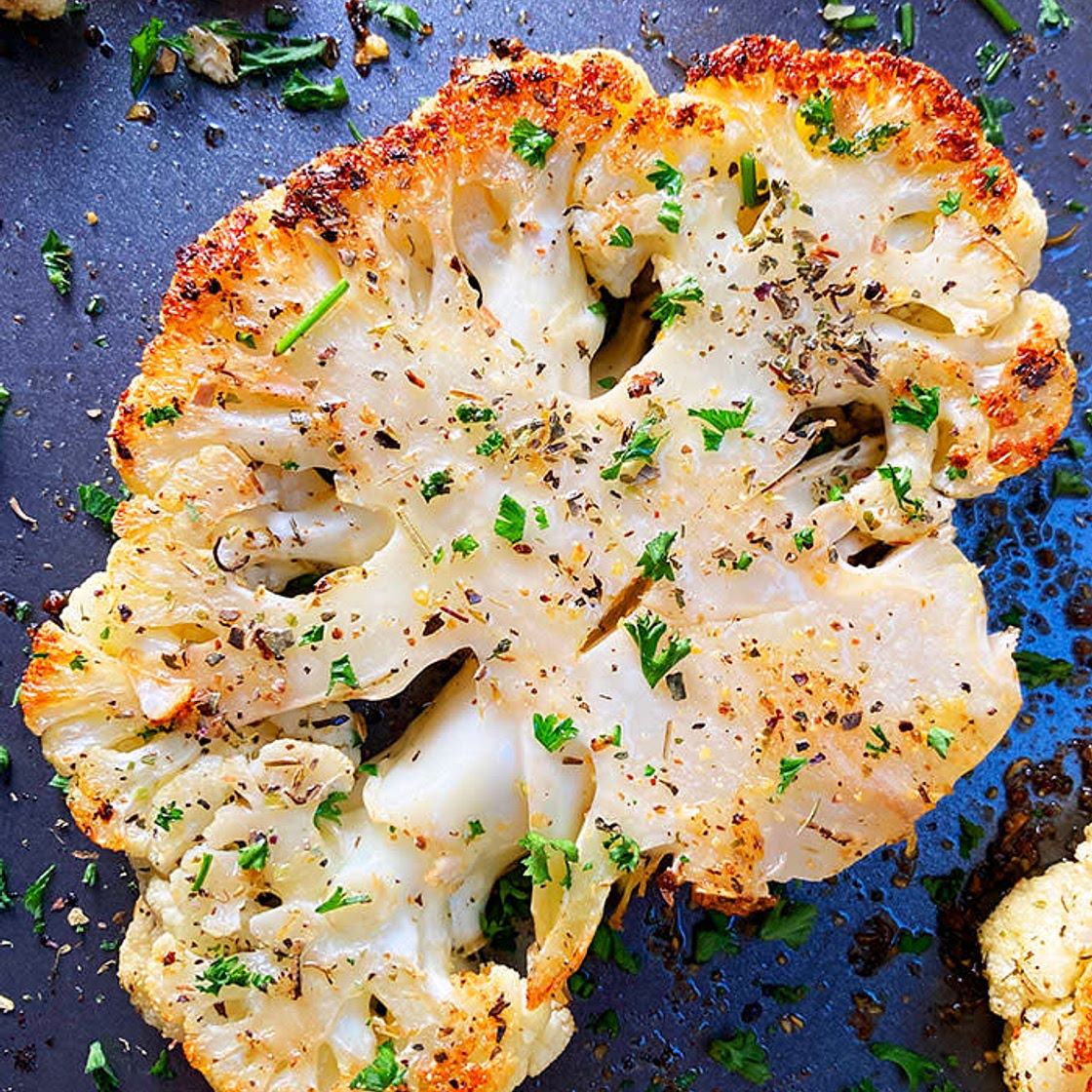 Keto Cauliflower steaks (great side)