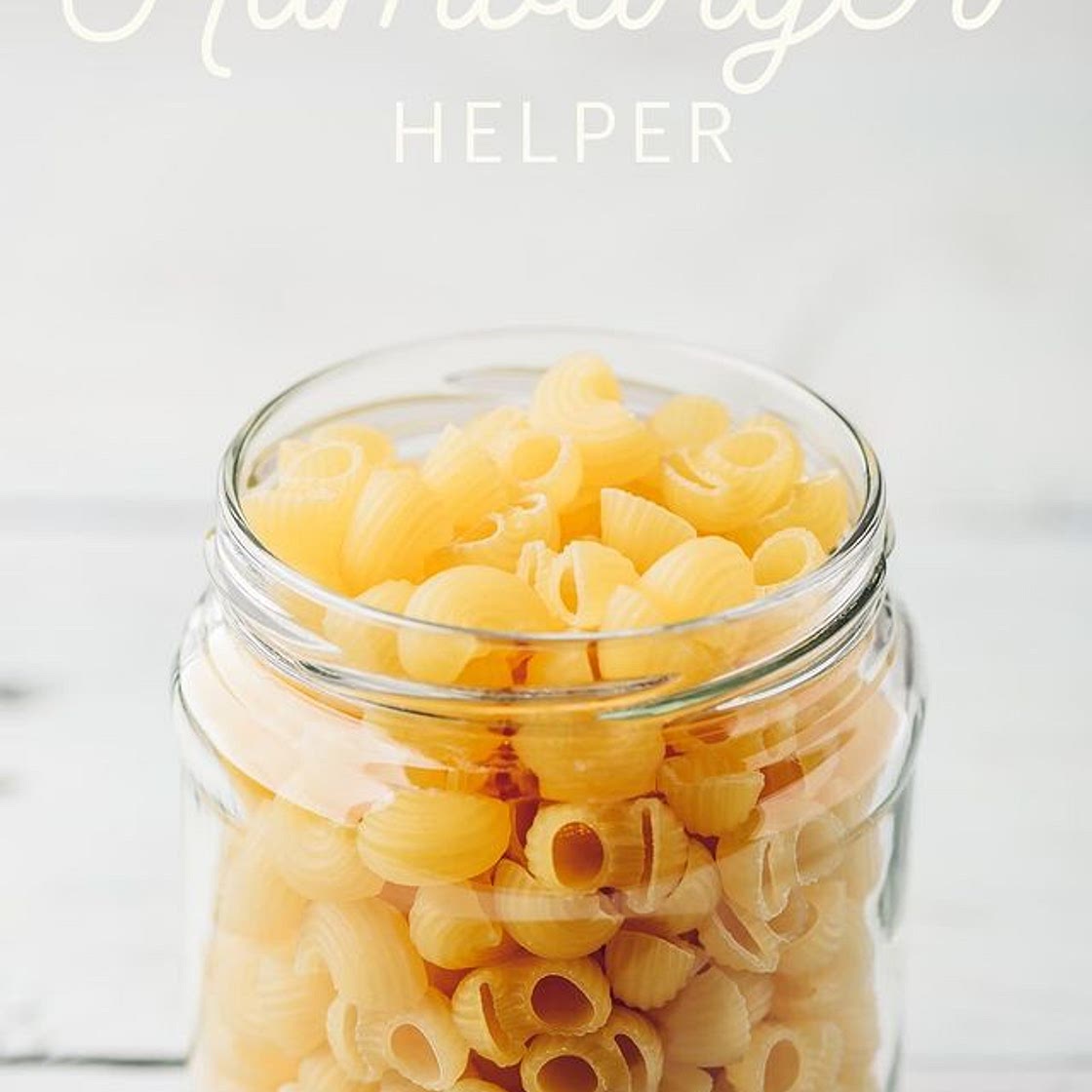 Homemade Hamburger Helper Mix