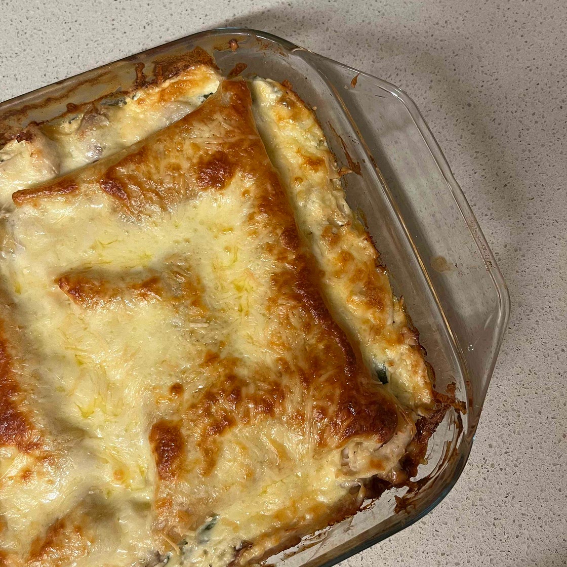 White Lasagne