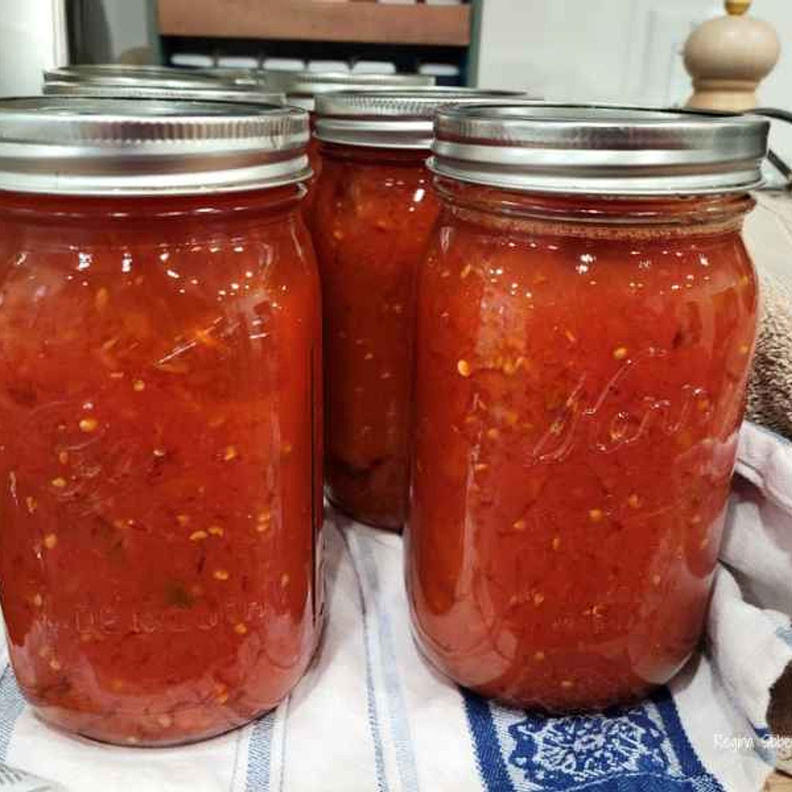 How to Can Homemade Stewed Tomatoes