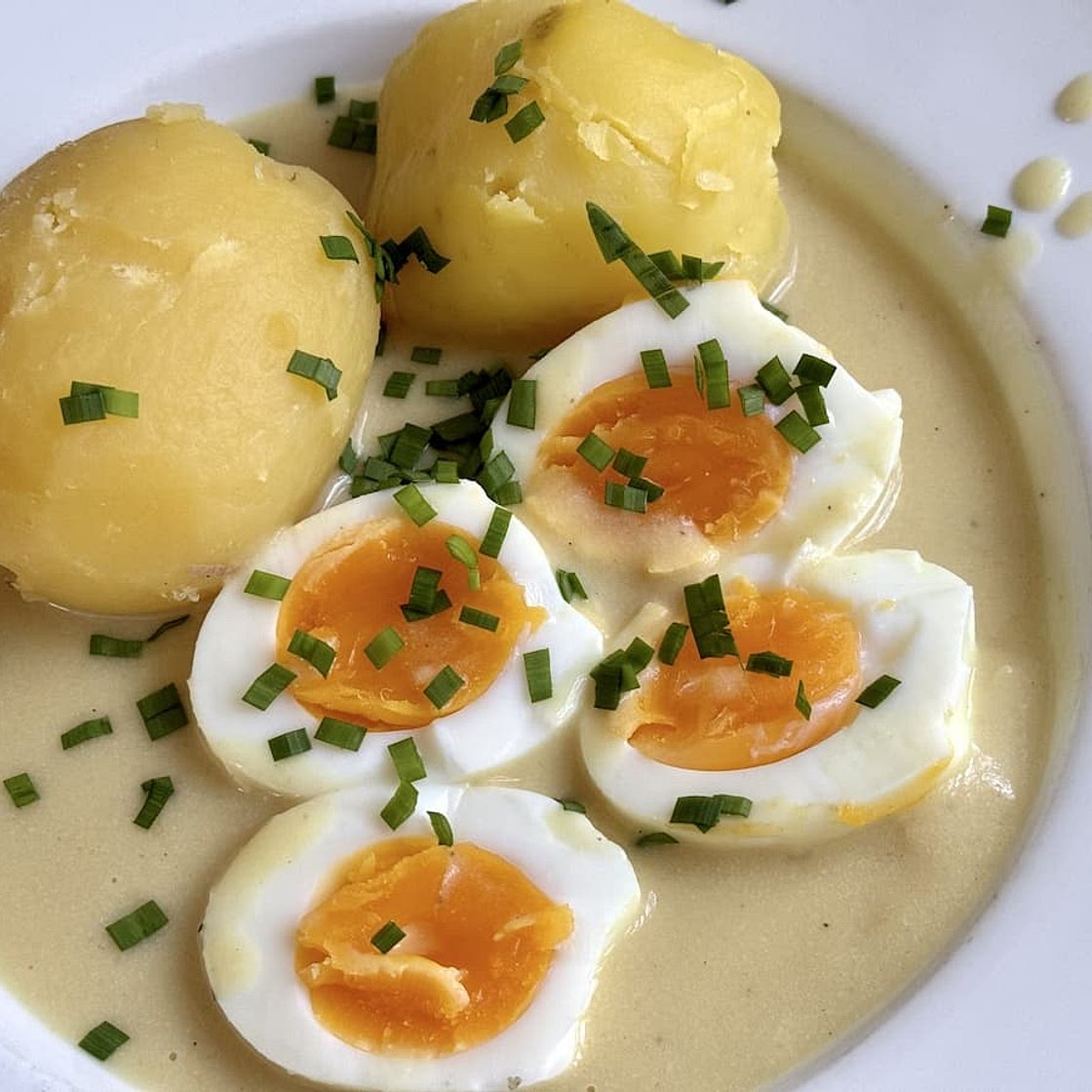 Eggs in Mustard Sauce | Senfeier
