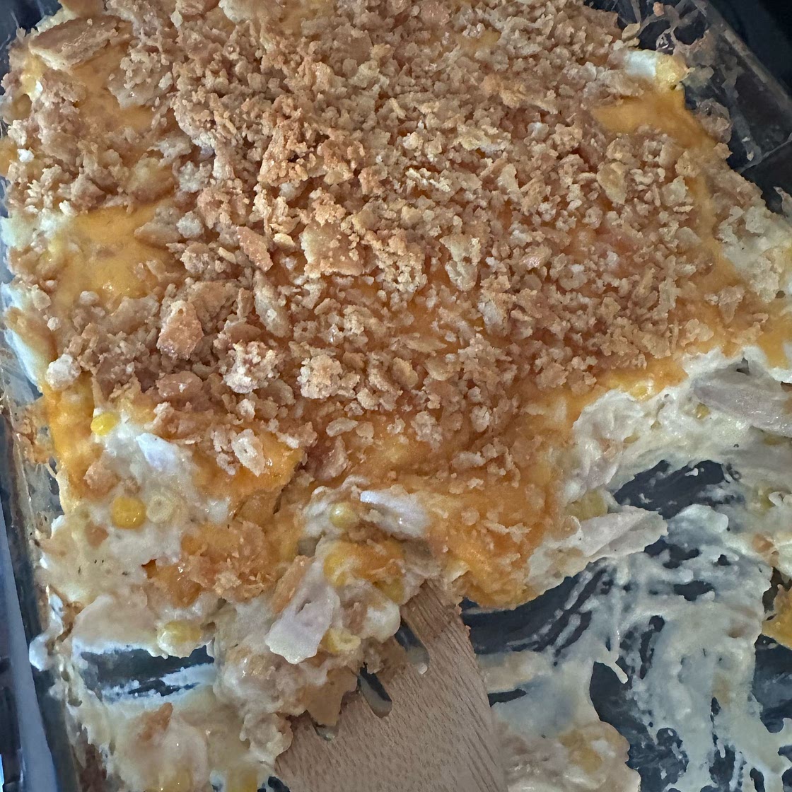 Creamy Chicken and Corn Casserole