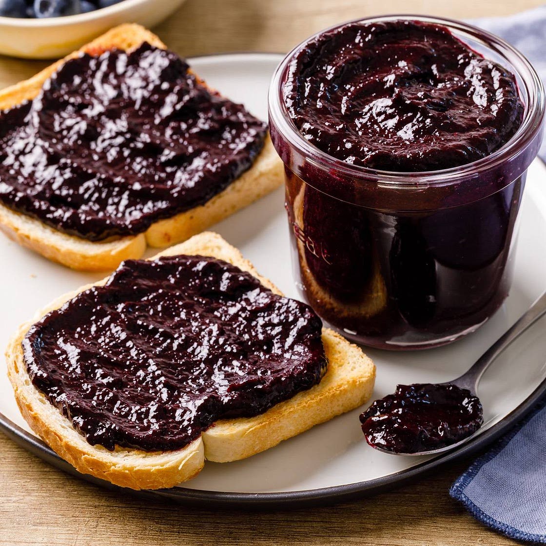 Slow Cooker Blueberry Butter