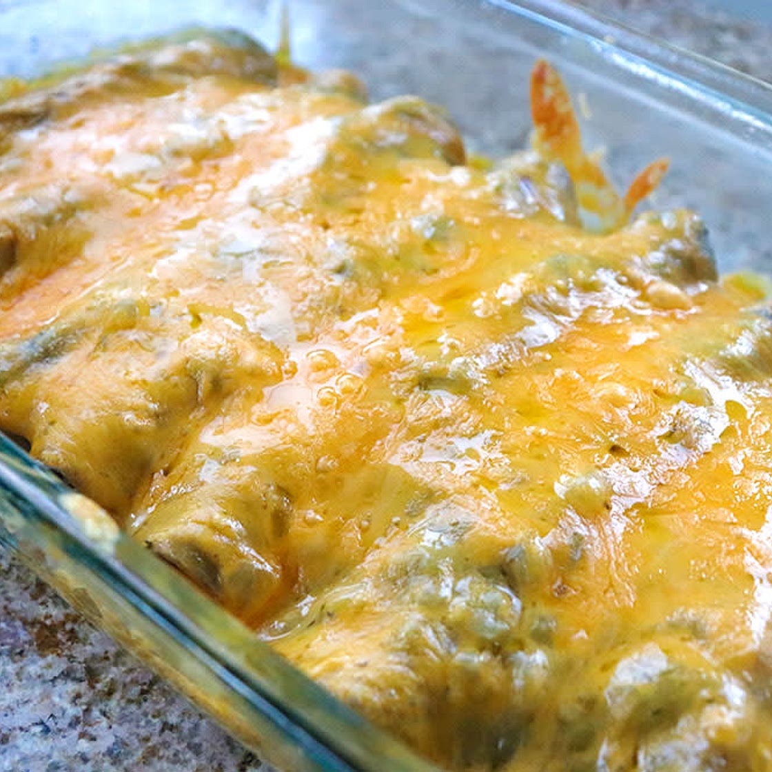 Jonathan and Chelsea's Chicken Enchiladas