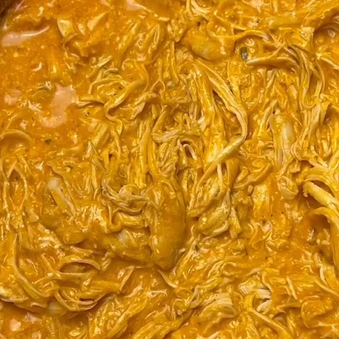 Crock Pot Creamy Buffalo Chicken Creamy Goodness