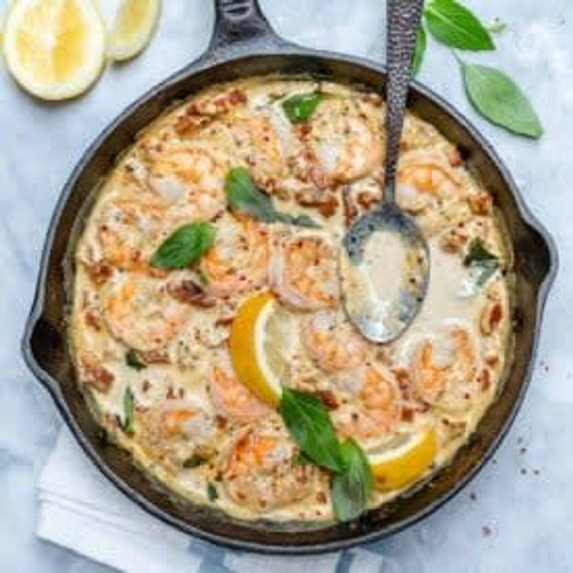 Creamy Tuscan Butter Shrimp