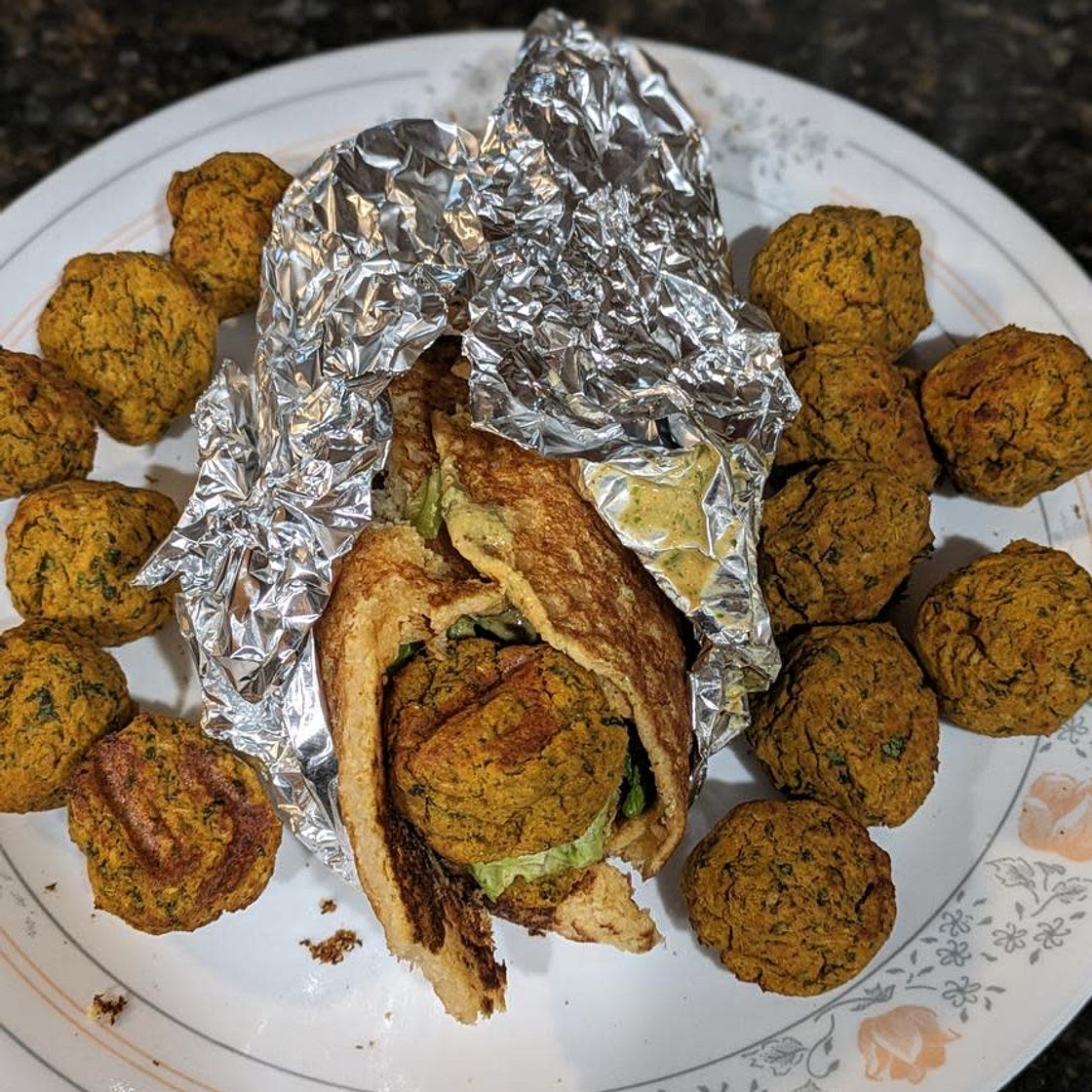 🧆 Air Fryer Falafel 🥙