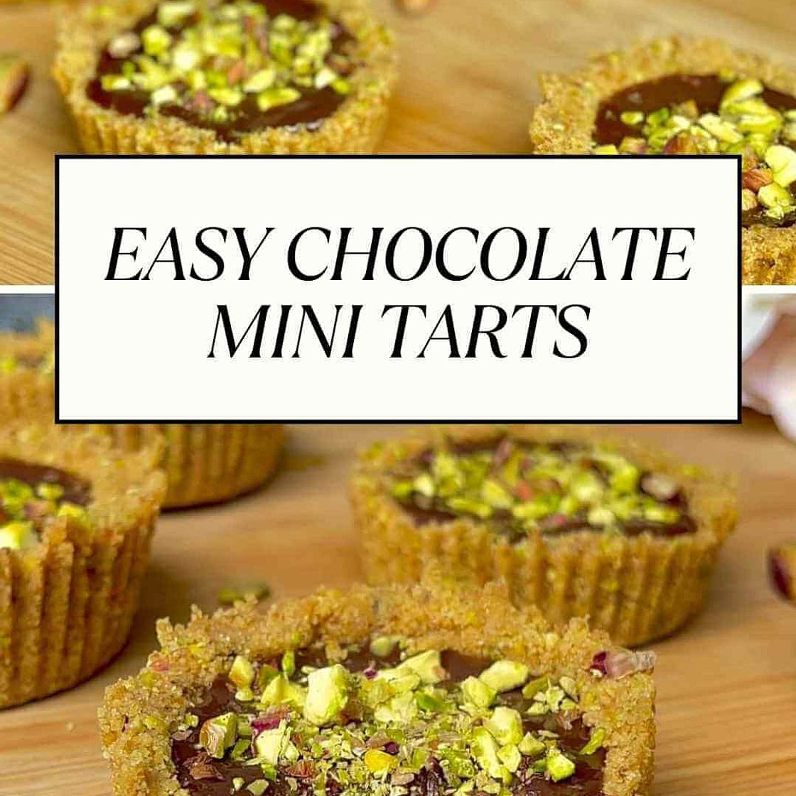 Easy Chocolate Mini Tarts - Join Your Life