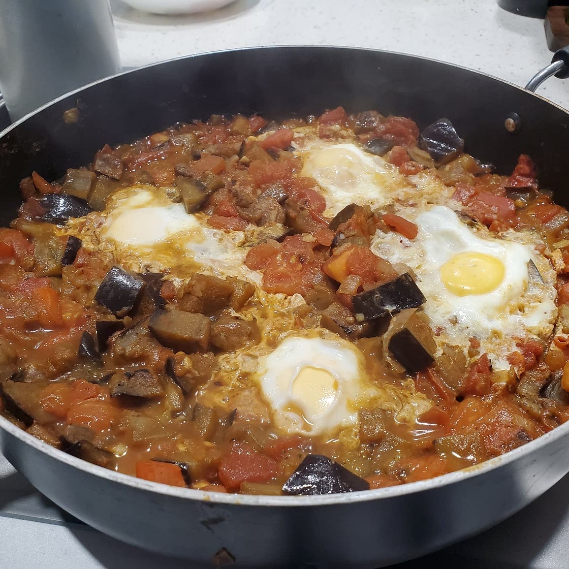The best eggplant shakshuka