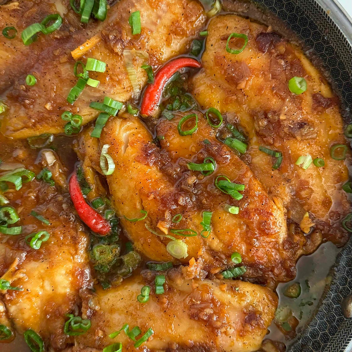 Vietnamese Braised Tilapia