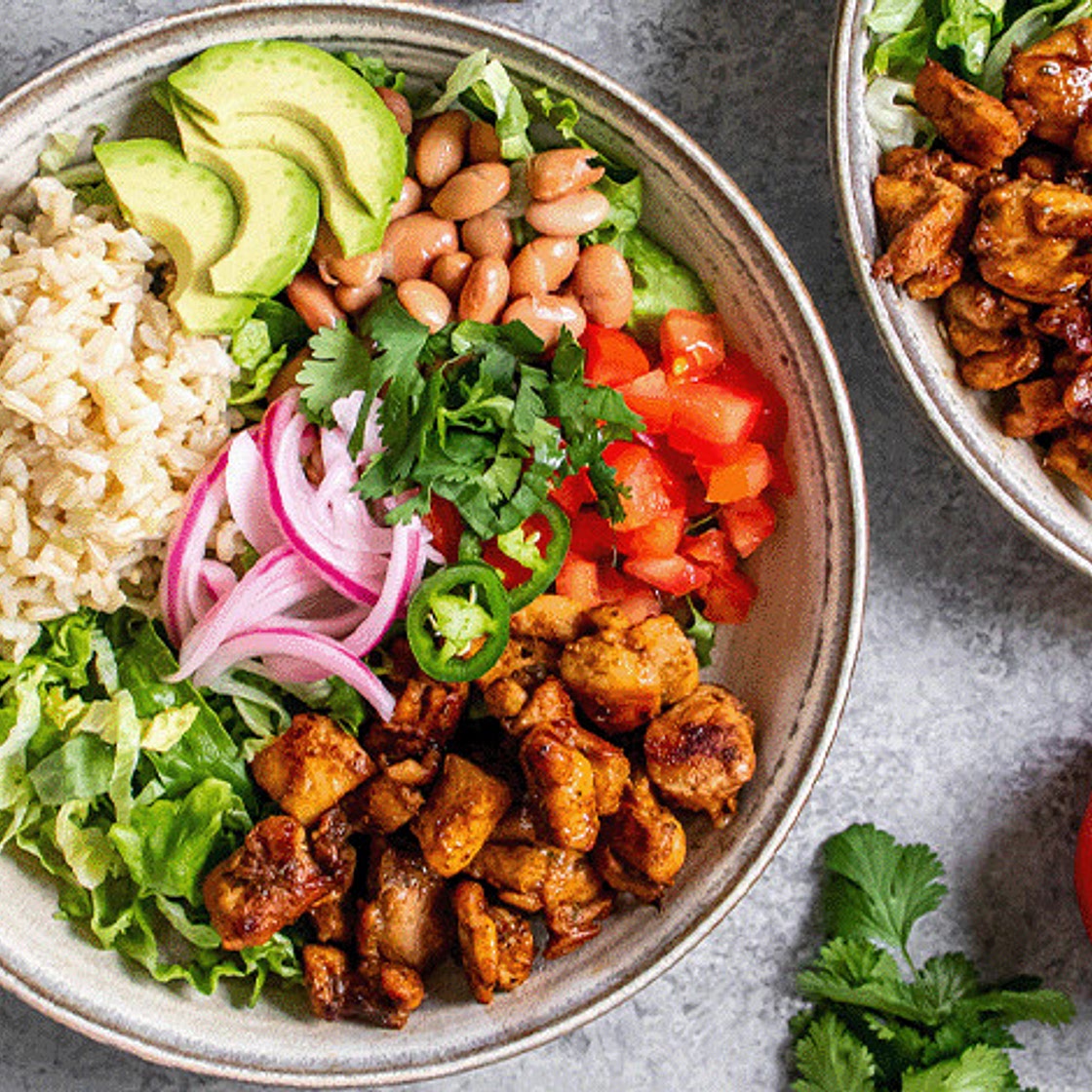 Chicken Burrito Bowls