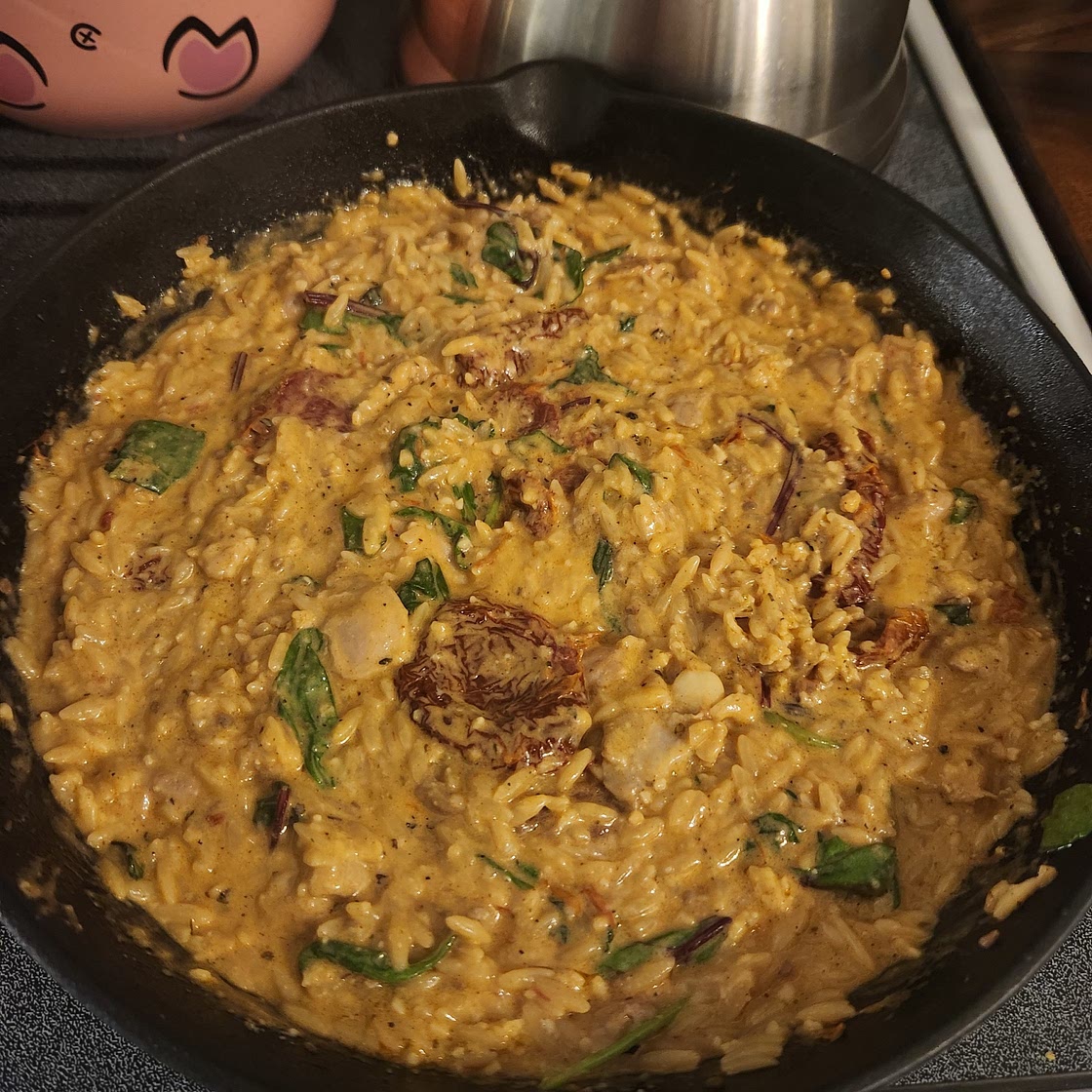 Marry Me Chicken Orzo
