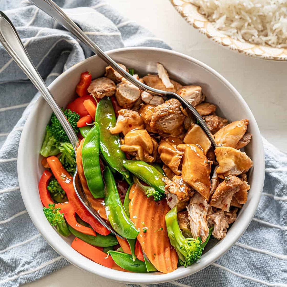 Instant Pot Bourbon Chicken