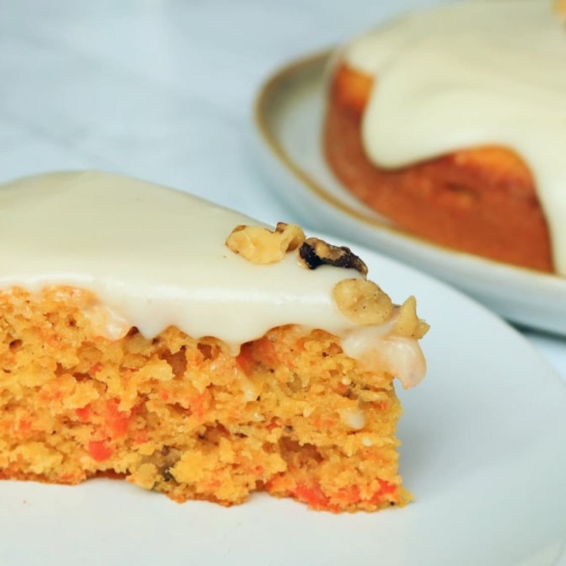 Roasted Carrot Snack Cake