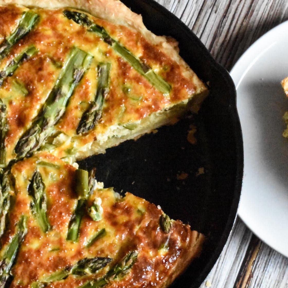 Savory Sourdough Quiche