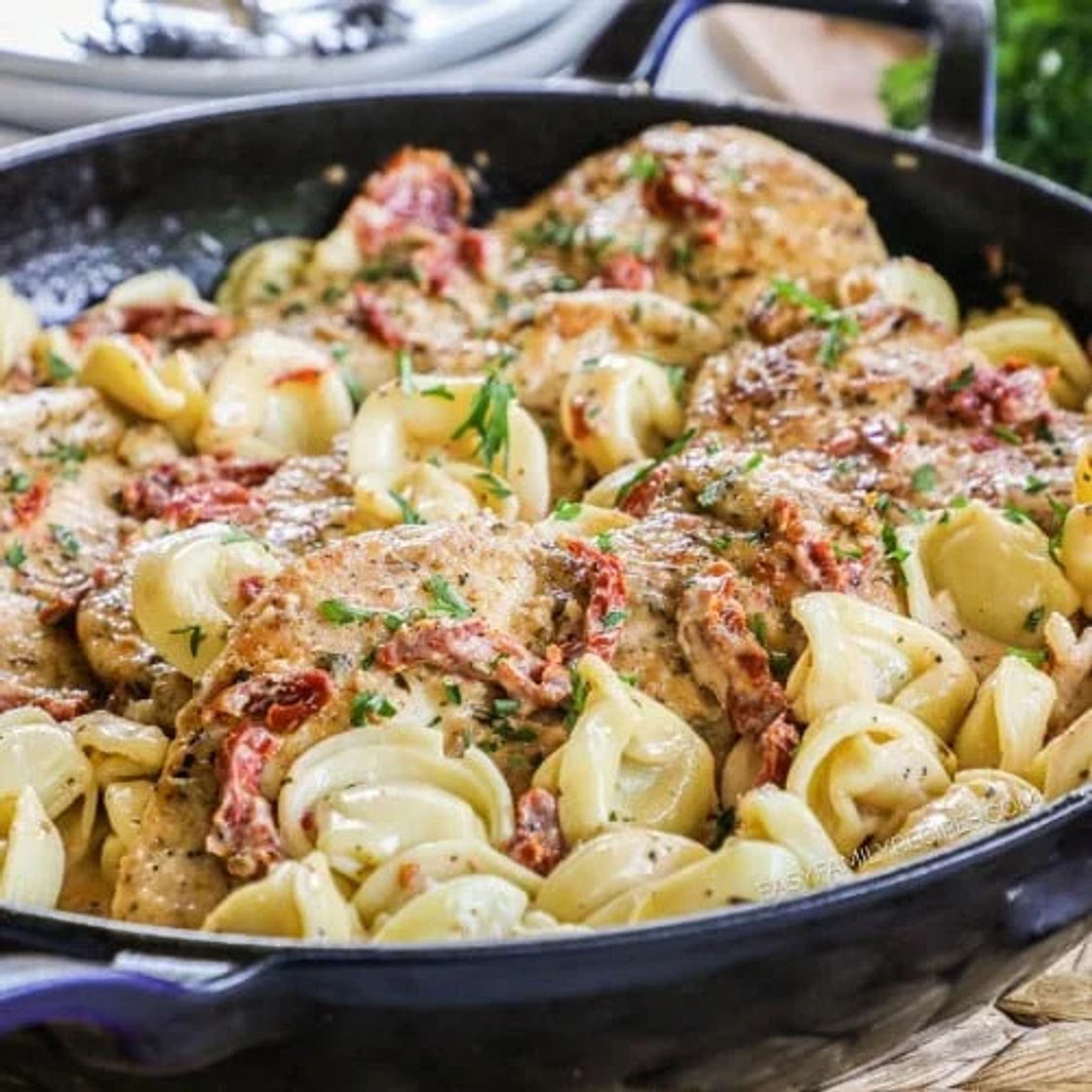 Marry Me Chicken with Tortellini