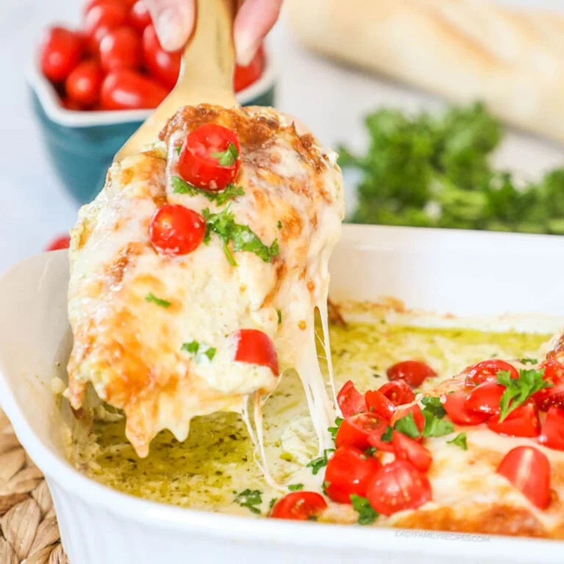 Baked Pesto Chicken