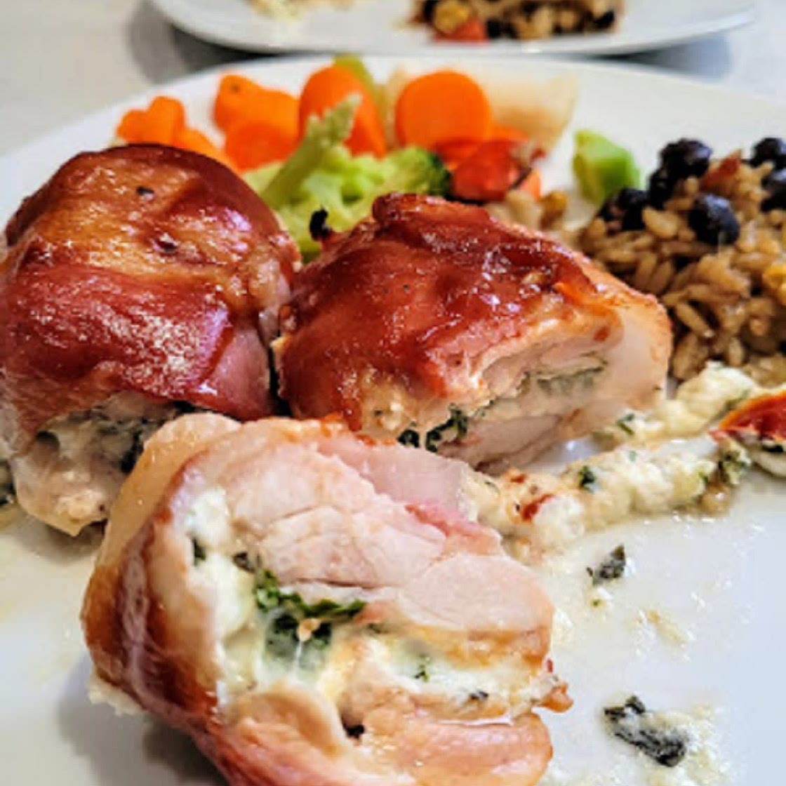 Chicken Bacon Bombs