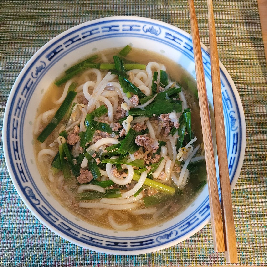 Mi Tai Mu - Taiwanesische Reisnudelsuppe