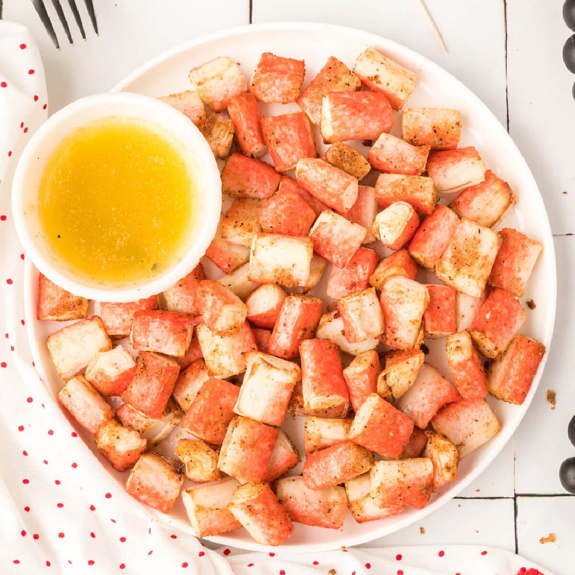 Air Fryer Crab Bites
