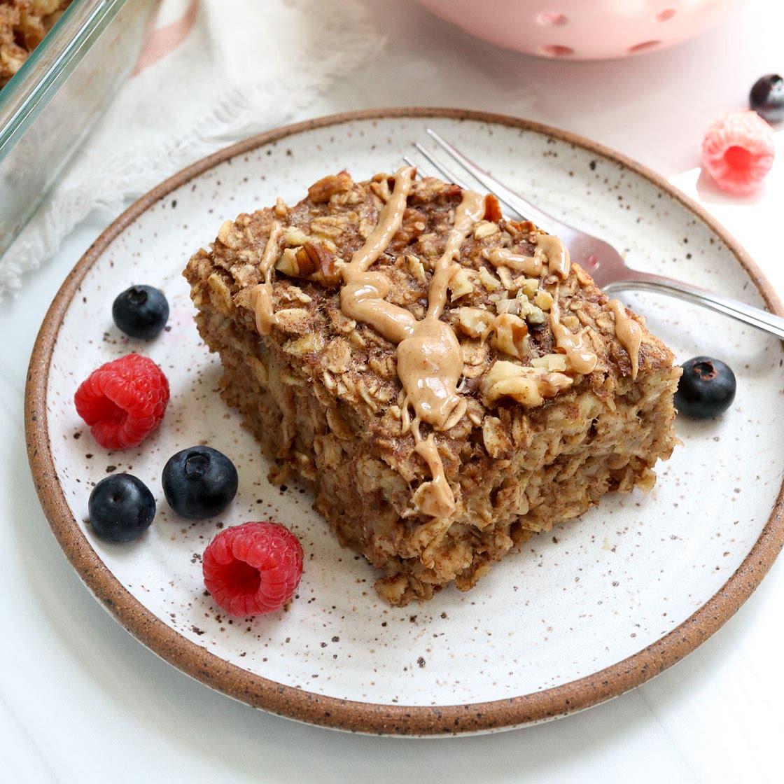 Baked Banana Oatmeal