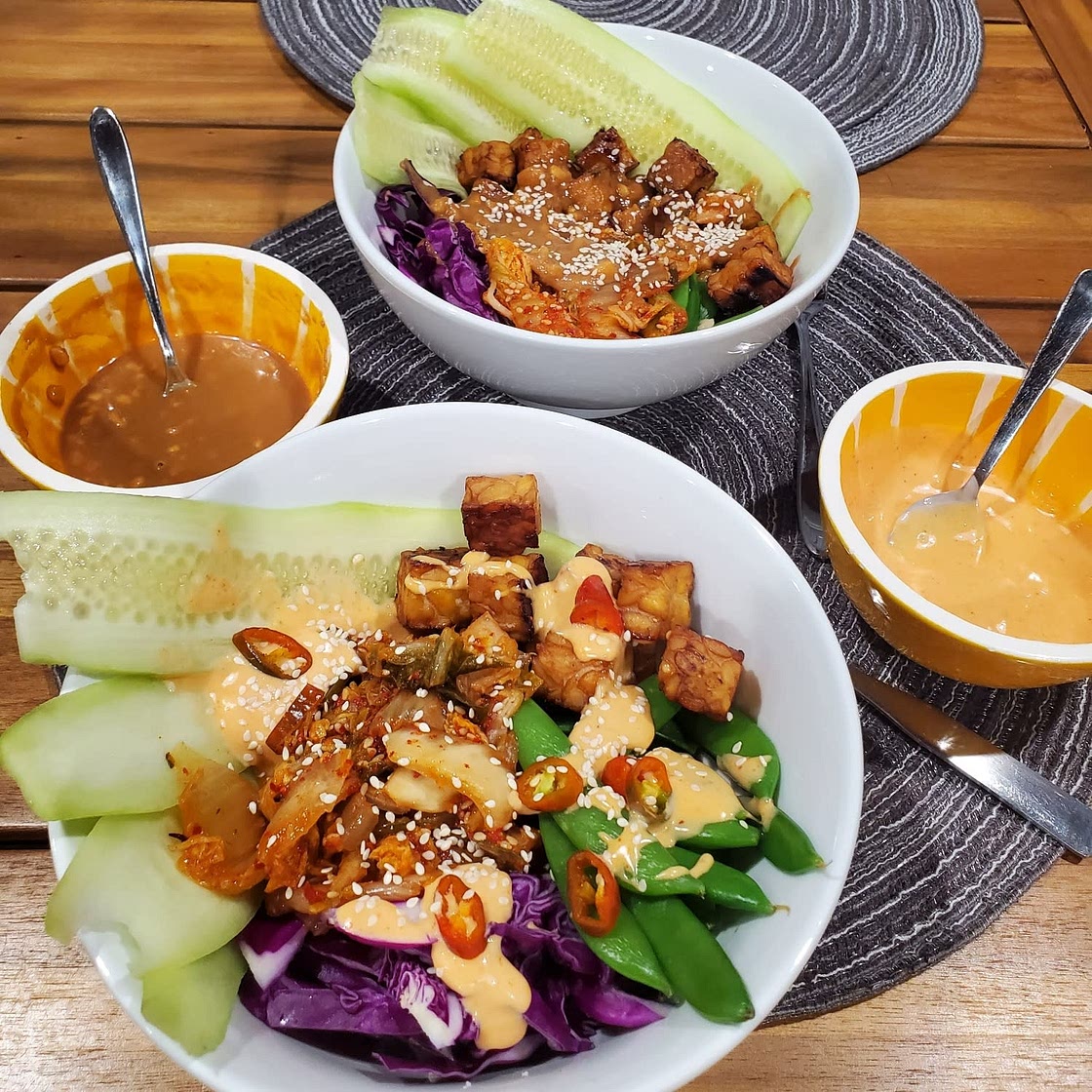 Kimchi Brown Rice Bliss Bowls