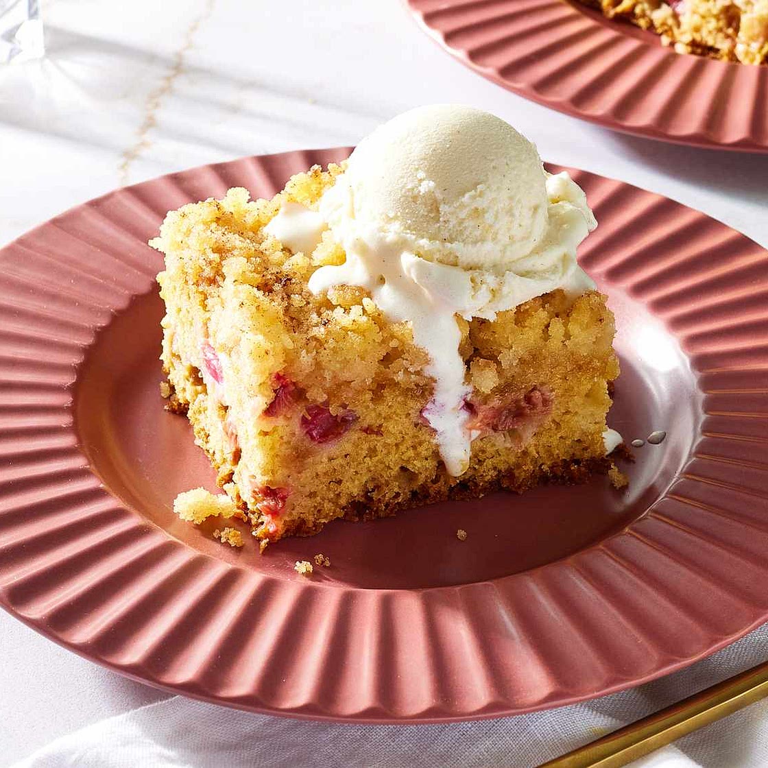 Oma's Rhubarb Cake