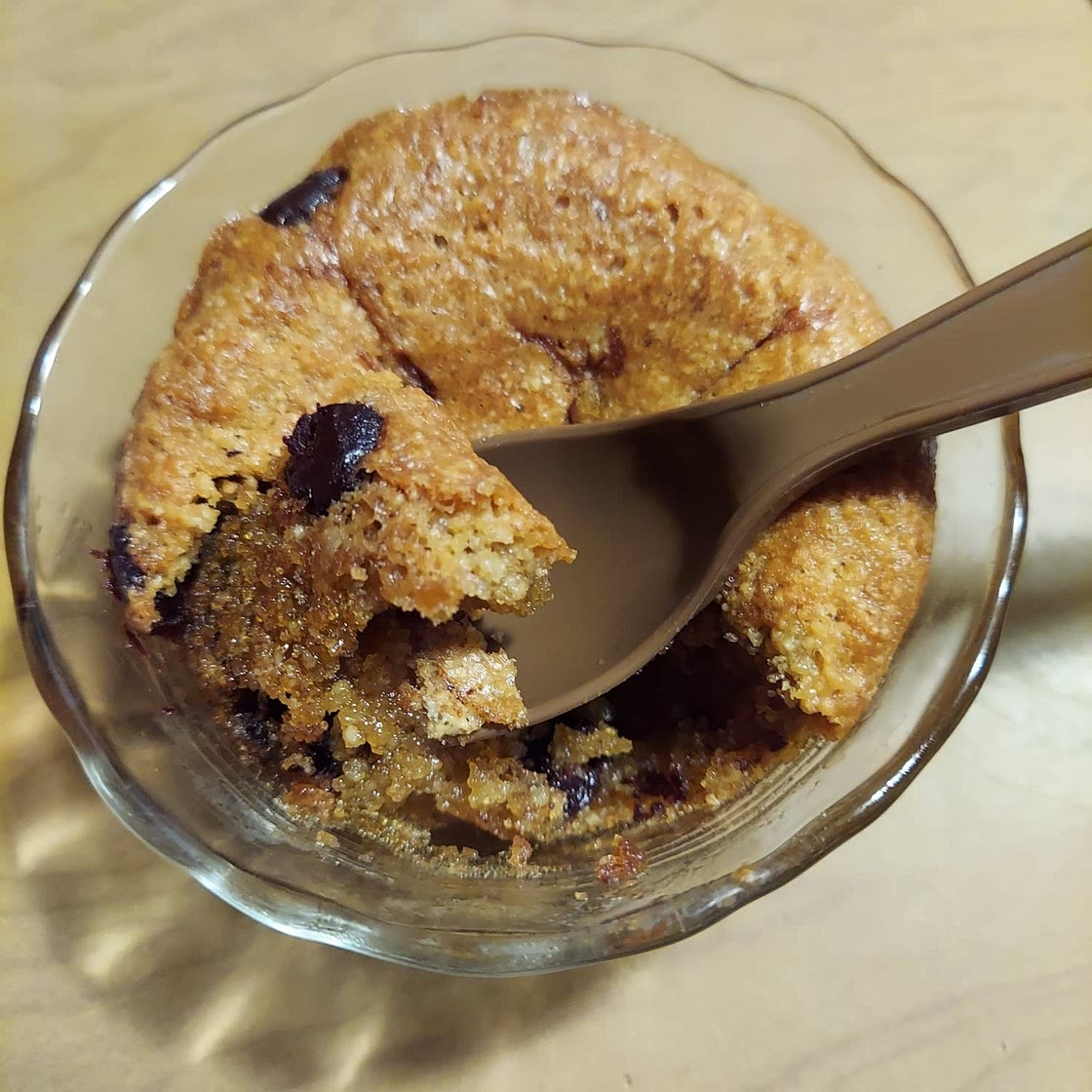 Single Serve Chocolate Chip Cookies