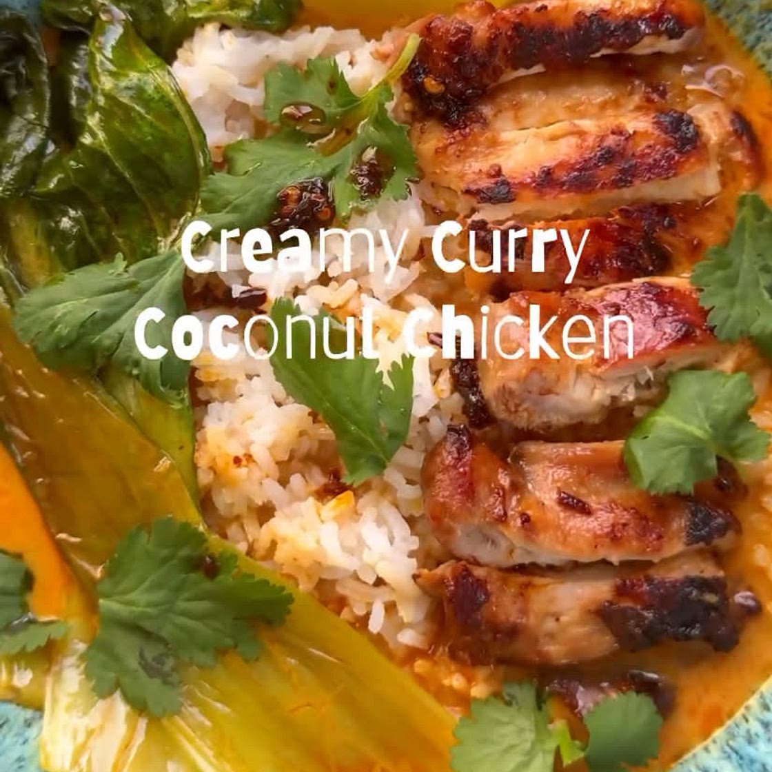 Creamy Curry Coconut Chicken