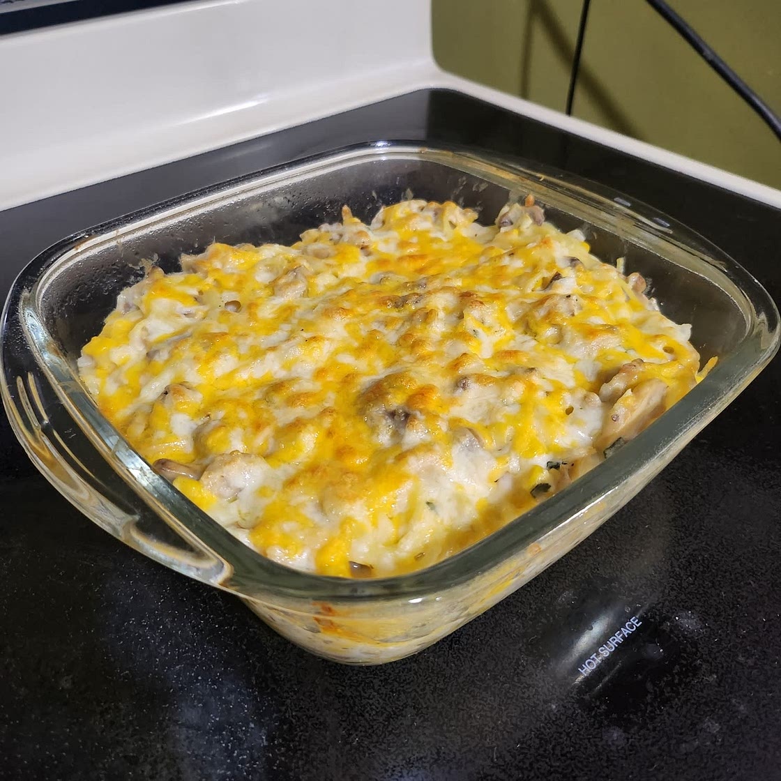 Pasta gratinada