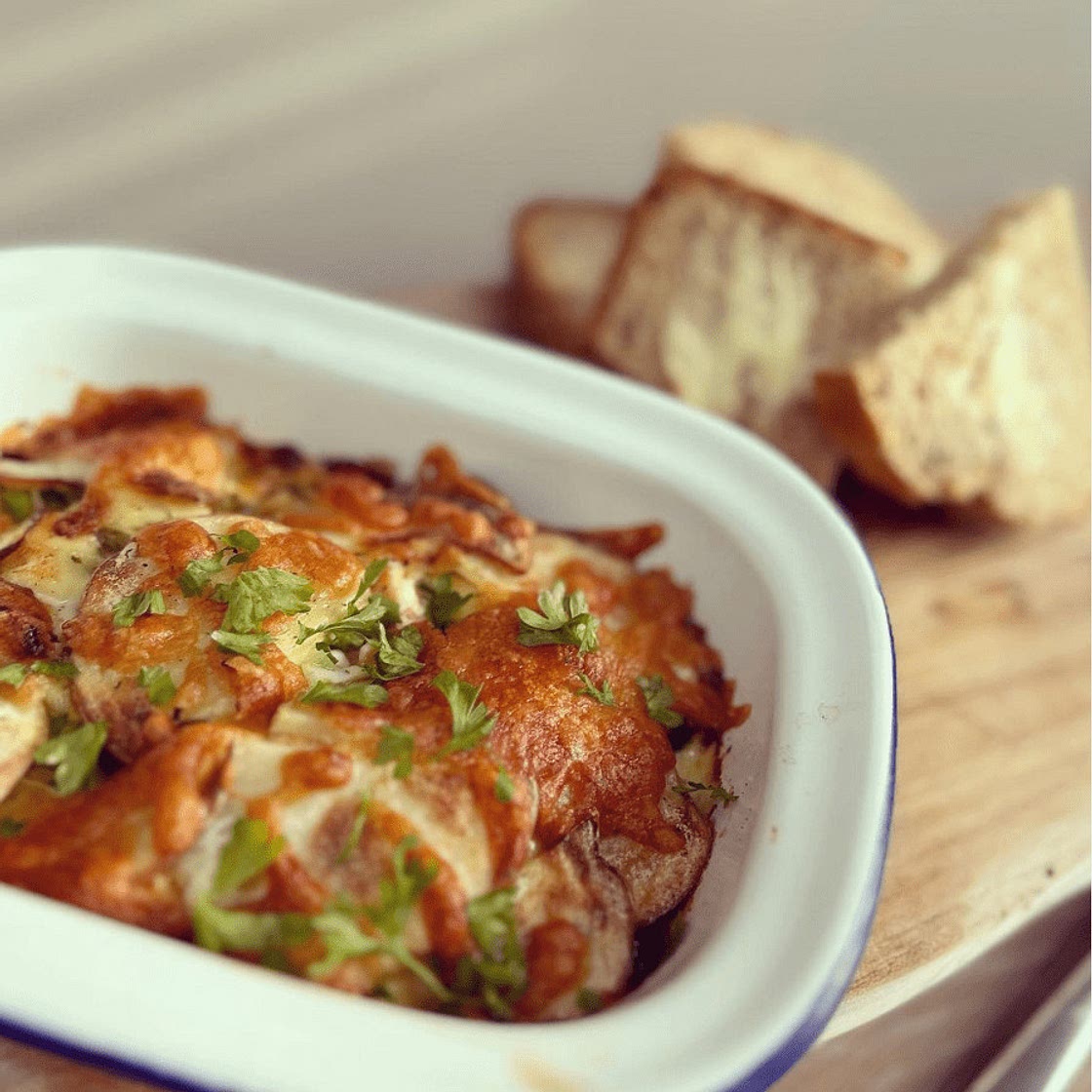 Air Fryer Fish Pie