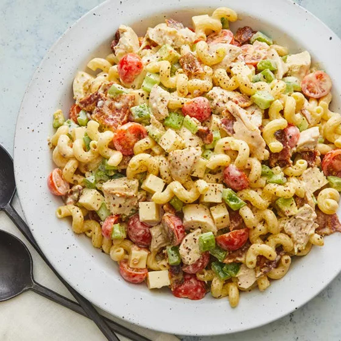 Chicken Club Pasta Salad