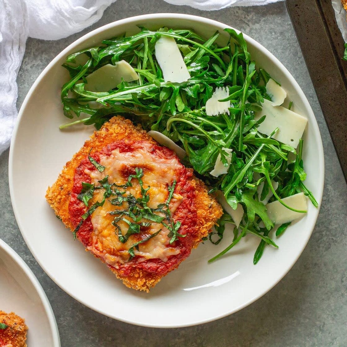 Vegan Chick’n Parmesan 
