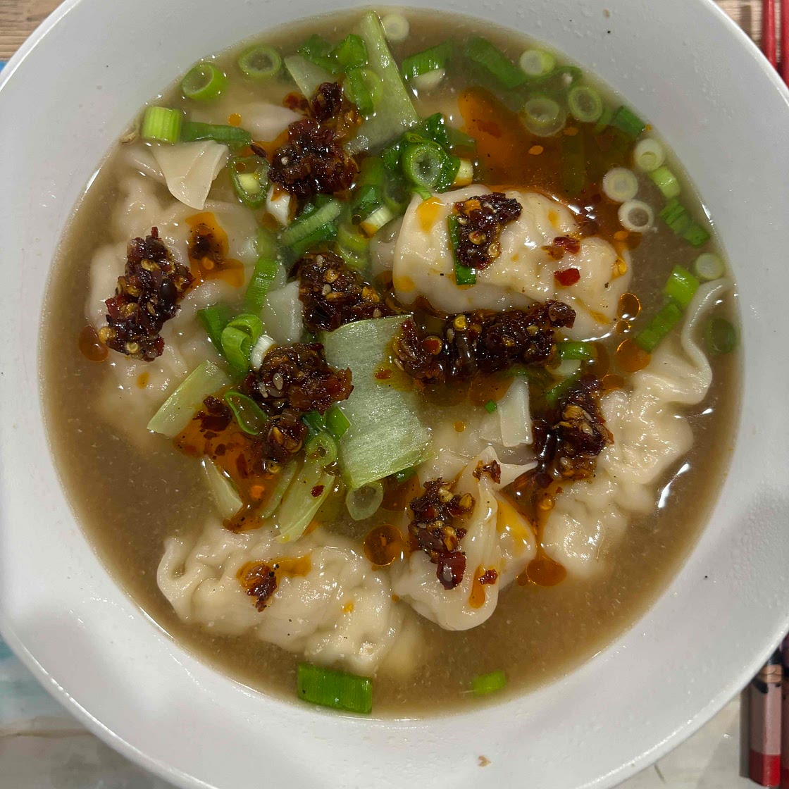 Easy Deconstructed Wonton Soup
