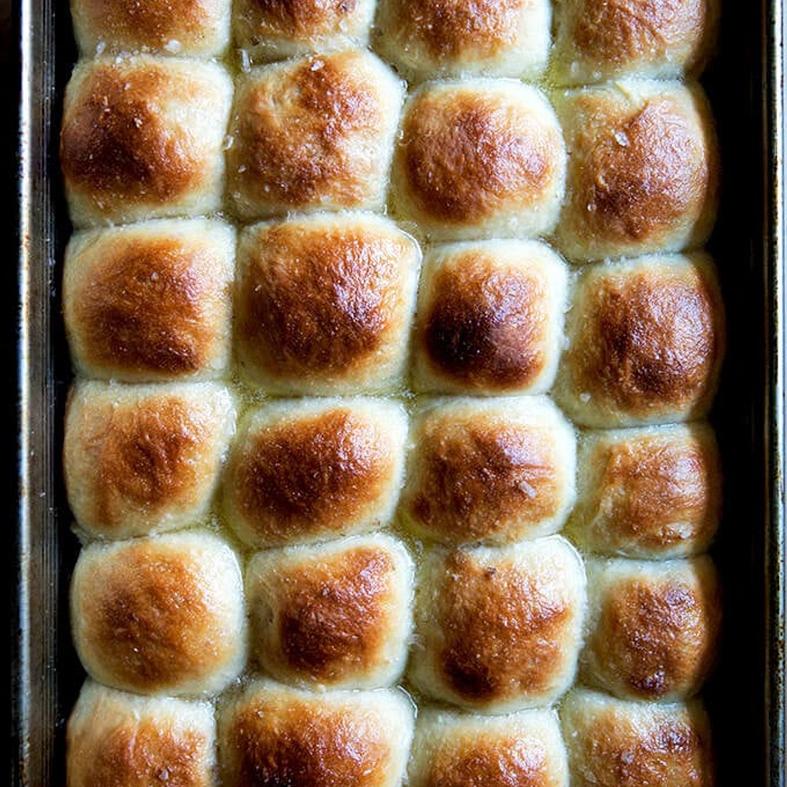 No-Knead Buttermilk Pull-Apart Rolls {Overnight or Not}