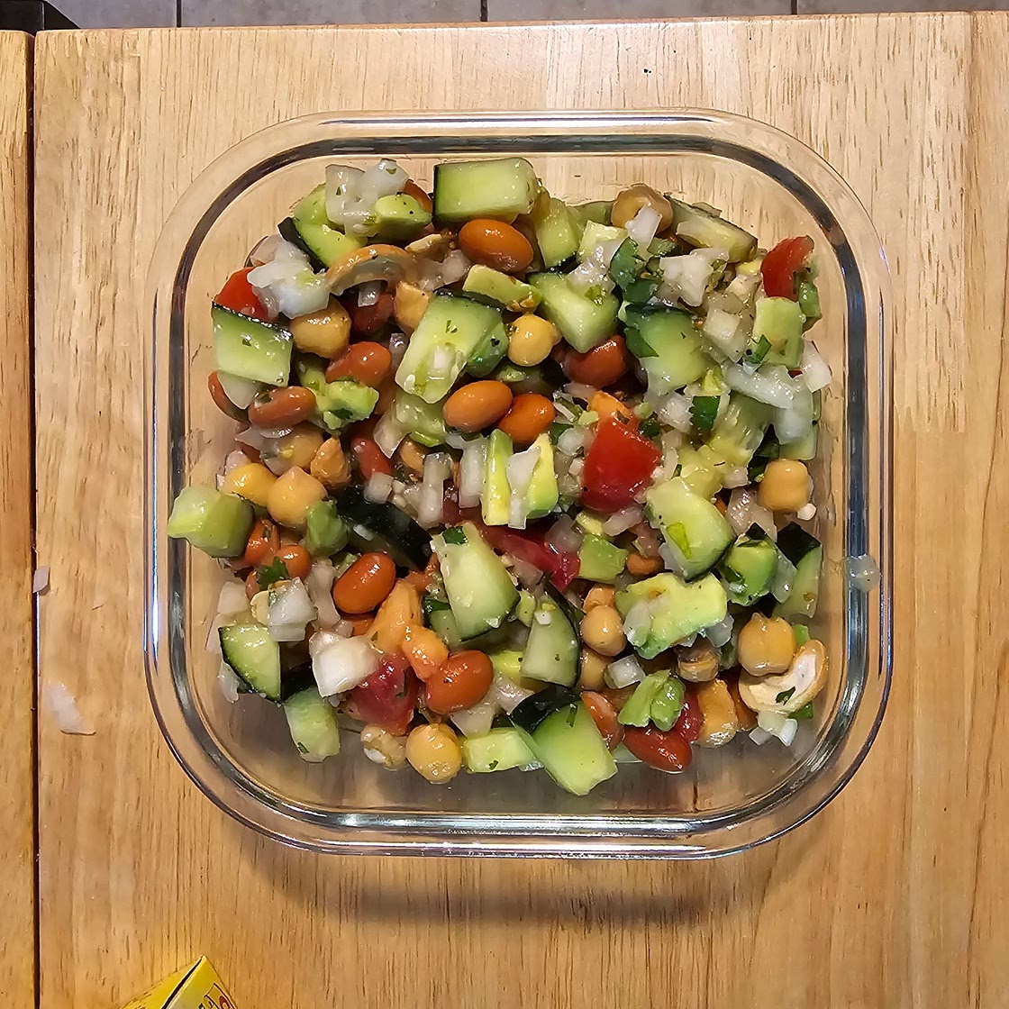 Garbanzo and Bean Salad